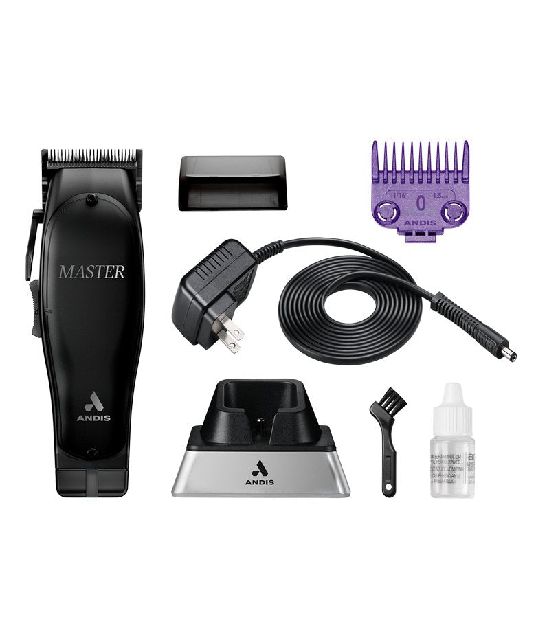 Andis Master Cordless Clipper Black Label Edition - Magnus SupplyAndis