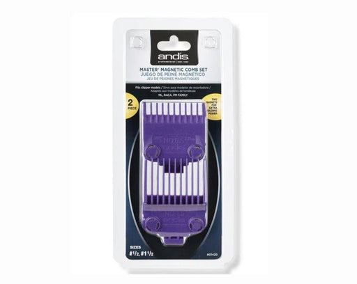 Andis Master Double Magnetic Comb Set (0.5 & 1.5) 01420 - Magnus SupplyAndis