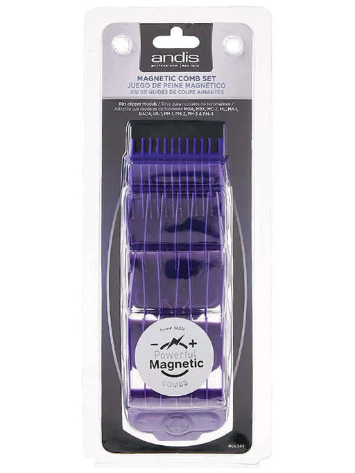 Andis Master Single Magnetic 5 - Piece Attachment Comb Set - Small (560997) - MagnusSupplyAndis