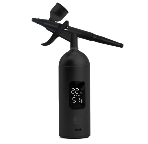 cordless airbrush for barbers in Florida Magnus Airbrush 2.0 all-black