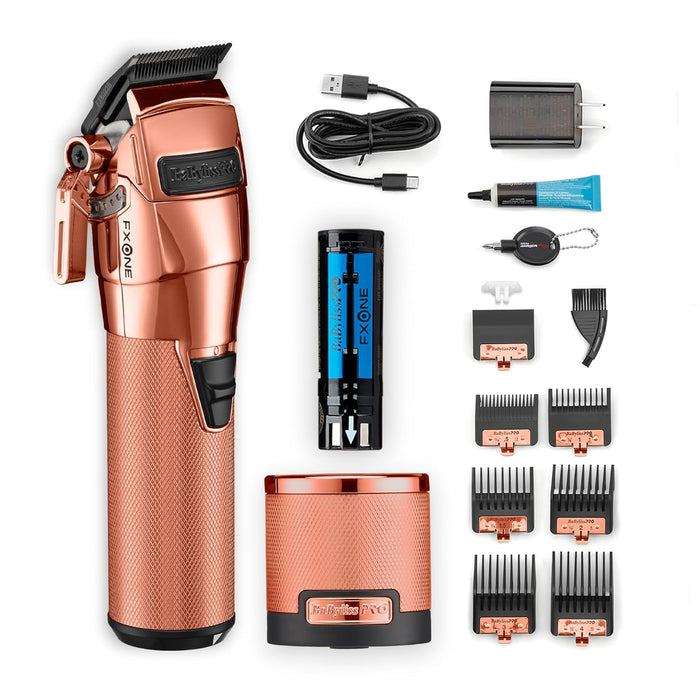 BaByliss PRO FXONE RoseFX Cordless Clipper FX899RG - MagnusSupplyBaByliss