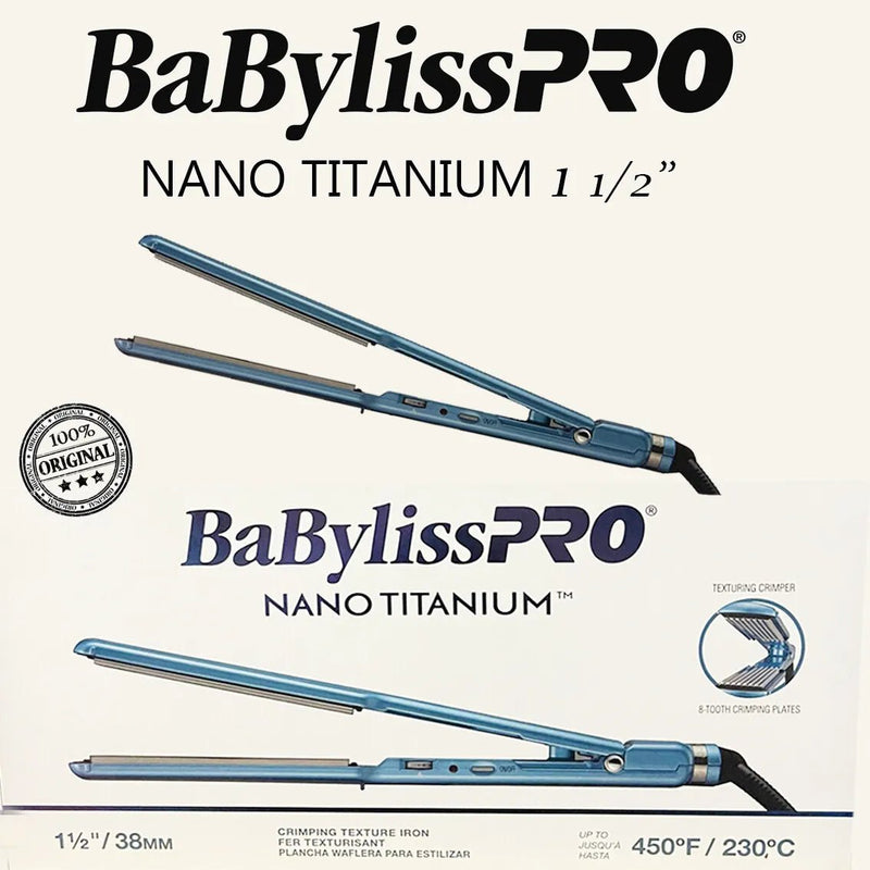 BABYLISS PRO NANO Titanio 1"1/2 38 mm - Magnus Barber Supply