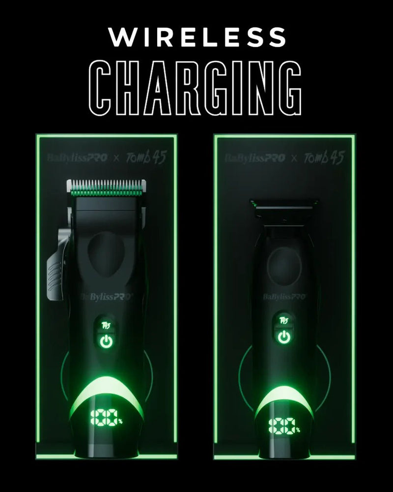 Babyliss x Tomb45 Clipper and Trimmer Bundle with wireless charging pad - Magnus SupplyBabyliss