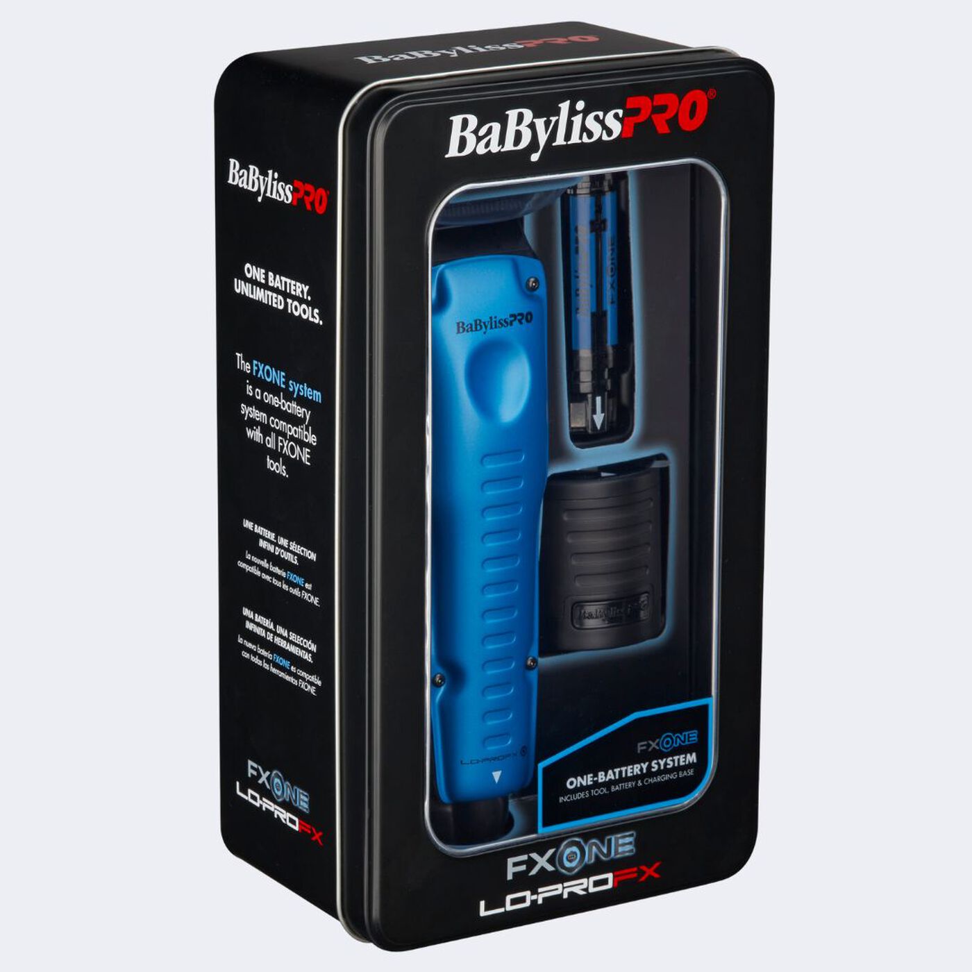 BaBylissPRO FXONE Lo-ProFX Limited Edition Black & Blue Clipper