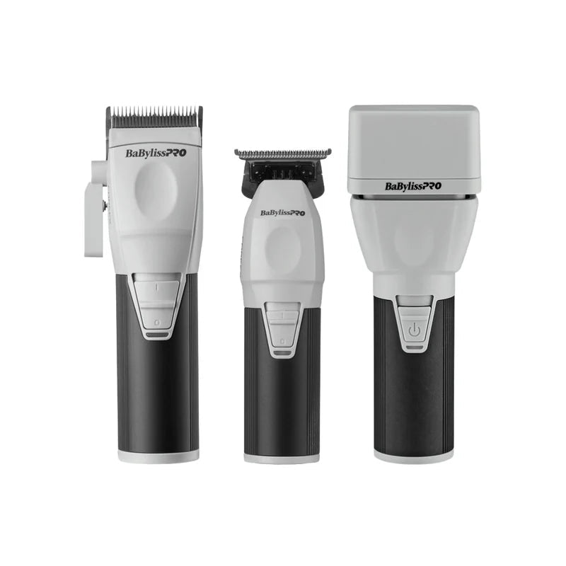 BaBylissPRO CoreFX Clipper, Trimmer & Double Foil Shaver Value Set (FXCLCPK3) - Magnus SupplyBabyliss