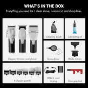 BaBylissPRO CoreFX Clipper, Trimmer & Double Foil Shaver Value Set (FXCLCPK3) - Magnus SupplyBabyliss