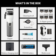 BaBylissPRO FXONE Limited Edition White Clipper | FX899TW - Magnus SupplyBabyliss
