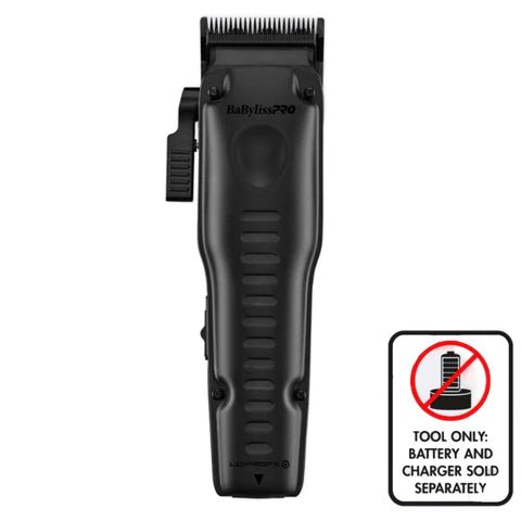 BaBylissPRO FXONE LO - PRO Matte Black Cordless Clipper (FX829MBLT) - MagnusSupplyBaByliss