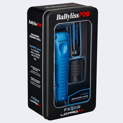 BaBylissPRO FXONE Lo - ProFX Limited Edition Black & Blue Clipper FX829BL - Magnus SupplyBabyliss