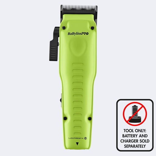 BaBylissPRO FXONE Lo - ProFX Limited Edition Neon Yellow Clipper (Tool Only) Item No. FX829NYLT - MagnusSupplyBabyliss