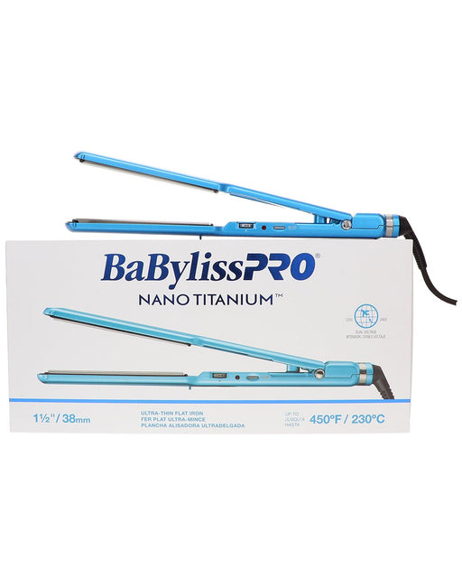 BaBylissPRO Nano Titanium 1½ " Ultra - Thin Straightener - Magnus SupplyBaByliss