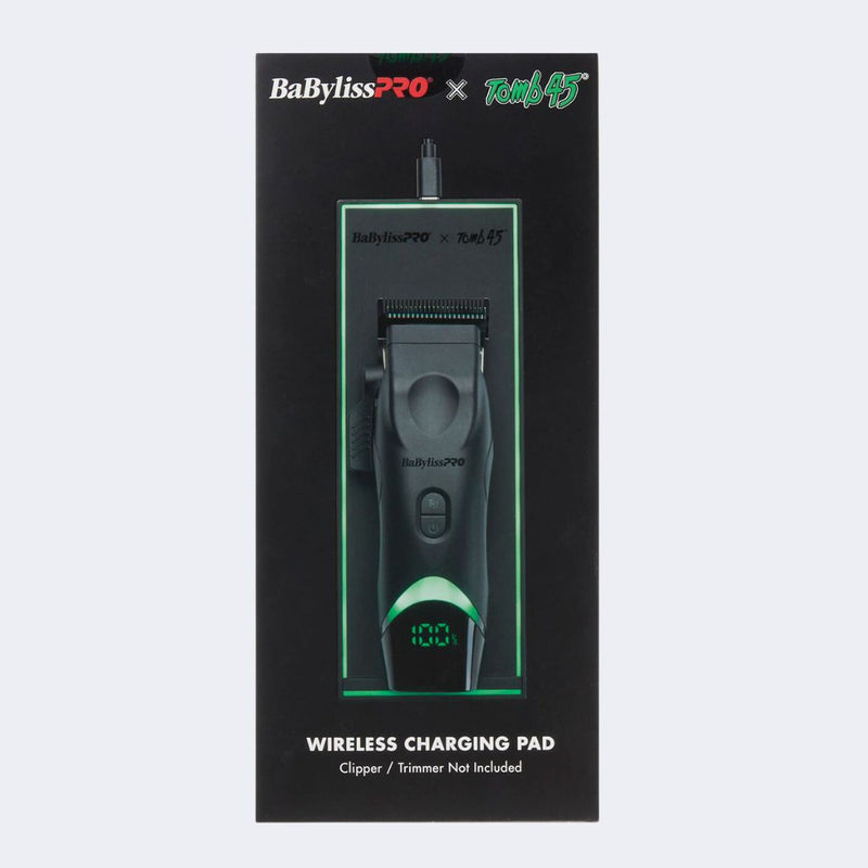 BaBylissPRO x Tomb45 Wireless-Charging Mat FXT45MAT – Cordless Power for Barber Tools - Magnus SupplyBabyliss