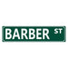 Barber St Sign - MagnusSupplyMagnusSupply