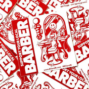 BvandB Sticker – Premium Barbering Decal - Magnus SupplyBVandB