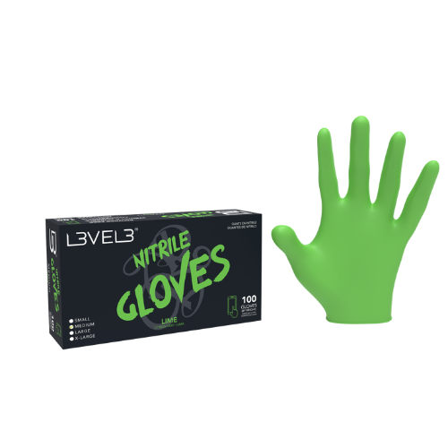 Level3 Lime Gloves