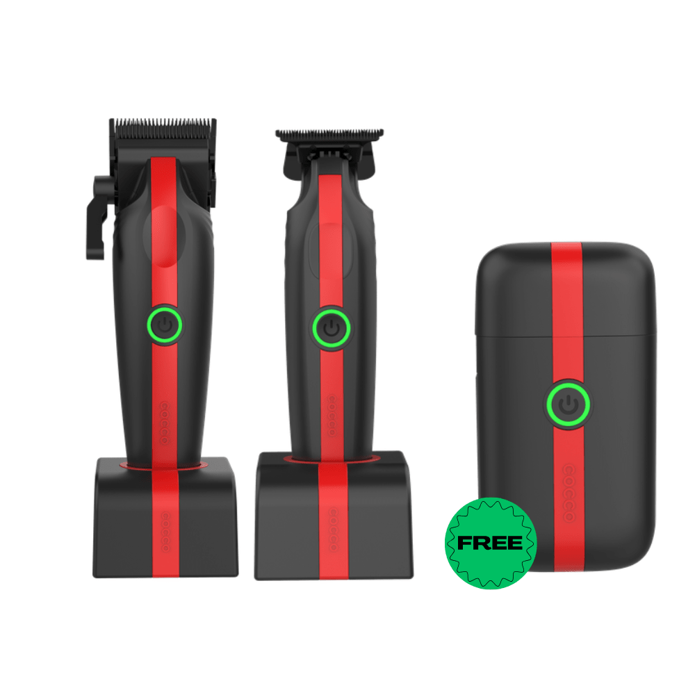 Cocco Veloce Lite 3-Piece Barber Bundle – Includes FREE Foil Shaver!