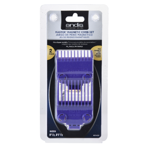Andis Master Magnetic Comb Set Dual Pack (2pcs) #01900