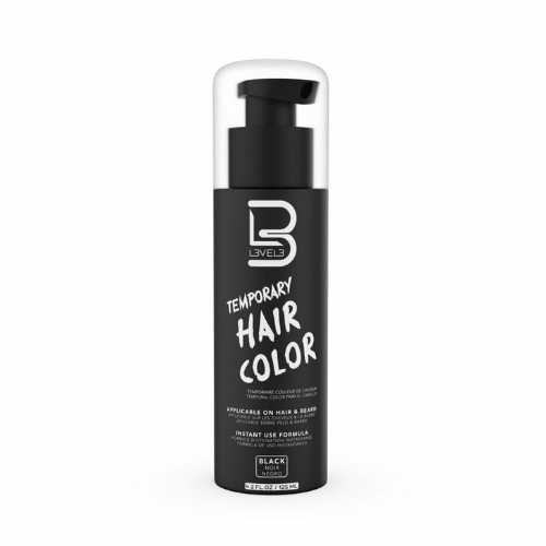Level3 Temporary Hair Color Black 125ml