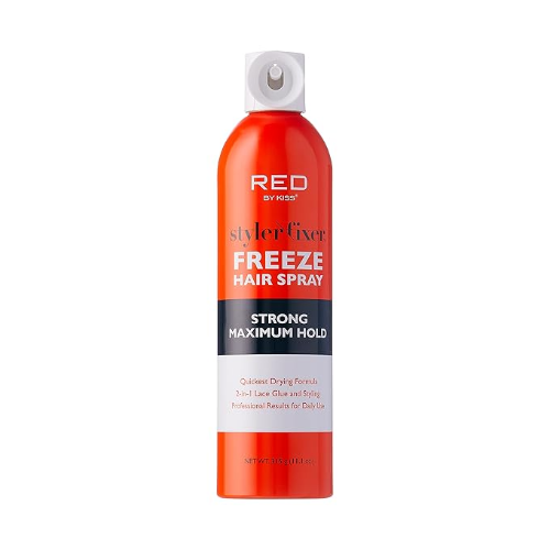 RED by KISS Styler Fixer Freeze Hair Spray Maximum 11oz