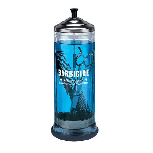 Barbicide Jar - Sanitation for Barber Shop - Magnus Supply