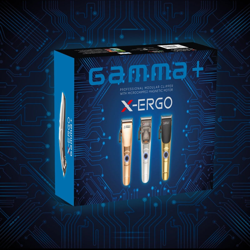 Gamma X Ergo Professional Cordless Modular Clipper - Magnus SupplyGamma