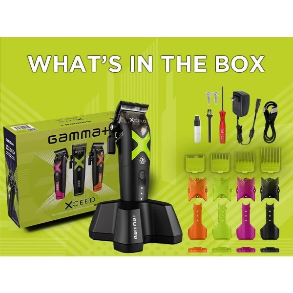 Gamma+ XCeed Professional Clipper with IN2 Vector Motor (GP609B) - Magnus SupplyGamma