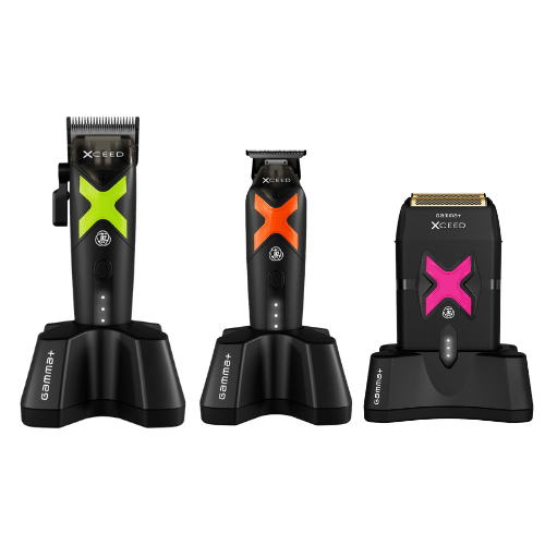 Gamma+ XCeed Ultimate Barbering Bundle — Clipper + Trimmer + Shaver - Magnus SupplyGamma