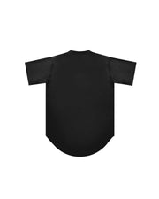 Illuzien Black Scoop Bottom Barber Smock - Magnus SupplyIlluzien
