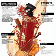 Immortal NYC 01 Reserve Gold Edition No. 540 Cologne - Magnus SupplyImmortal