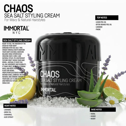 Immortal NYC Chaos Sea Salt Curl Cream - Magnus SupplyImmortal