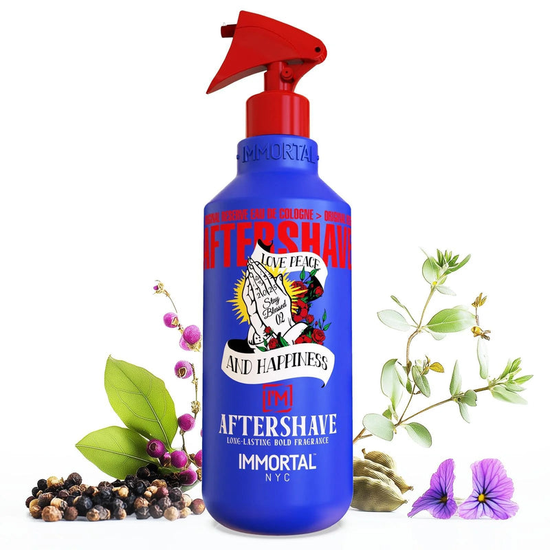 Immortal NYC "Stay Blessed" Aftershave Collection | Scents 01 - 08 (16.9 oz) - Magnus SupplyImmortal