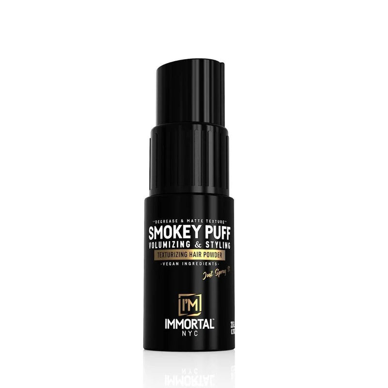 Immortal Smokey Puff – Degrease & Matte Texturizing Hair Powder - Magnus SupplyImmortal