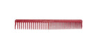 JRL Professional Cutting Comb 7.3″ – J302 red - MagnusSupplyJRL