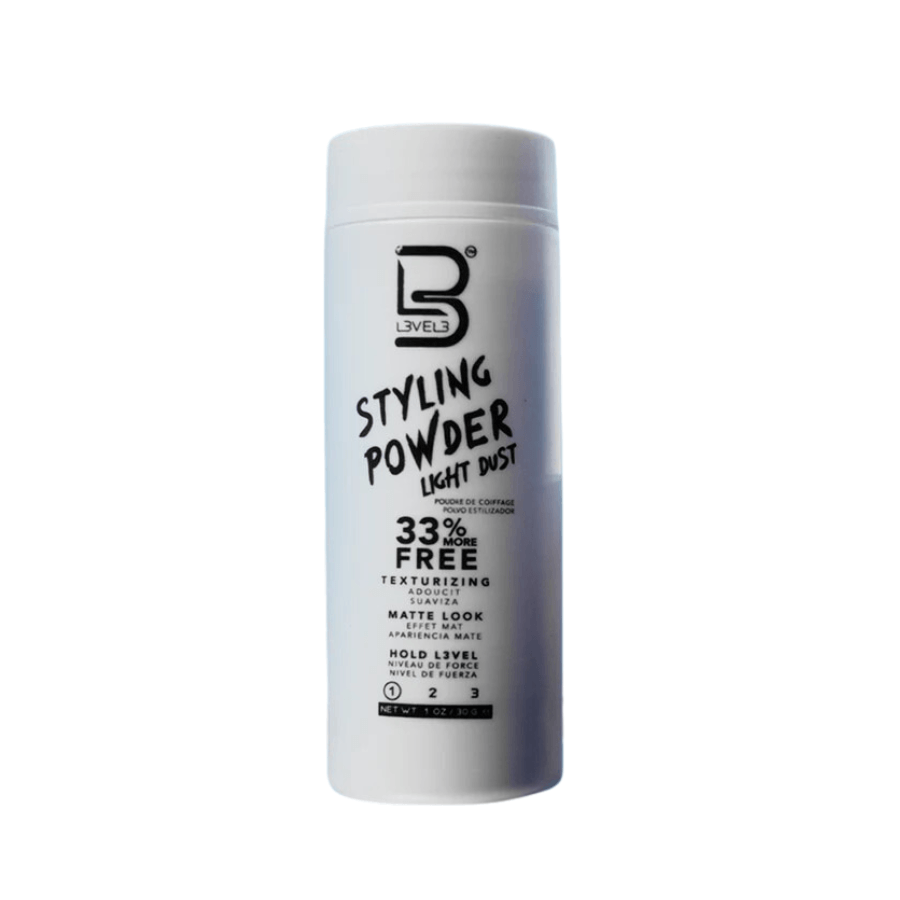 Level3 Light Hold Styling Powder - Matte Finish Volumizing Dust (30g)