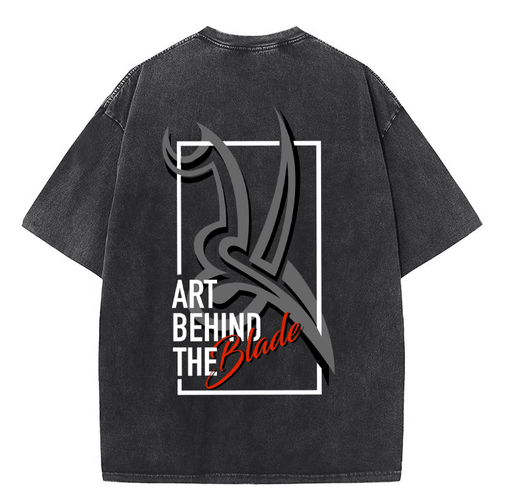 Magnus Art Behind the Art Oversized Barber Shirt - Magnus SupplyMagnus Supply