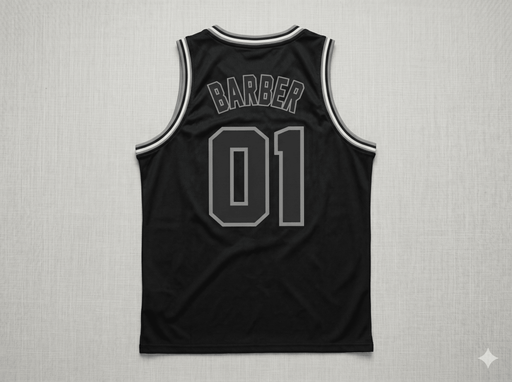 Magnus Barber Basketball Jersey | Breathable Mesh - Magnus SupplyMagnus