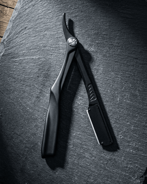 Magnus Magnetic Razor Holder – Professional Matte Black Barber Razor Holder - Magnus SupplyMagnus Supply