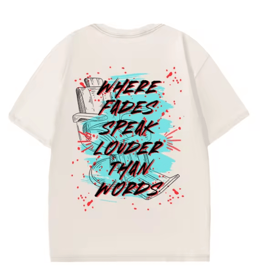 Magnus Oversized Shirt Fades Speak Louder than Words - Magnus SupplyMagnus Supply