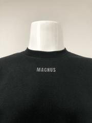 Magnus Oversized T-Shirt Black Hustle Never Fades - Magnus SupplyMagnus Supply
