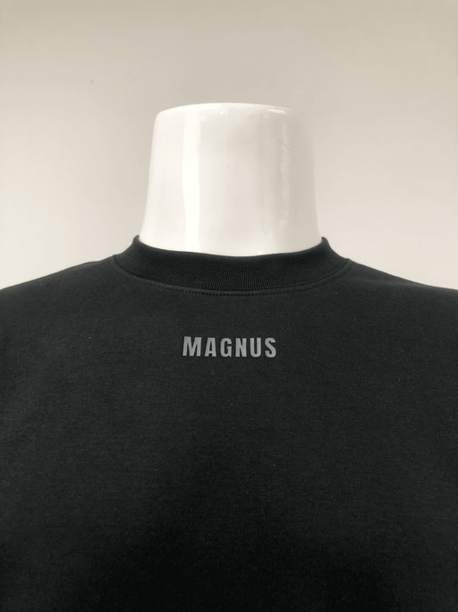 Magnus Oversized T-Shirt Black Hustle Never Fades - Magnus SupplyMagnus Supply