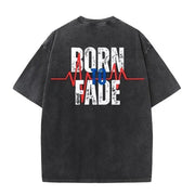 Magnus Oversized T-shirt - Dark Gray Born To Fade - Magnus SupplyMagnus