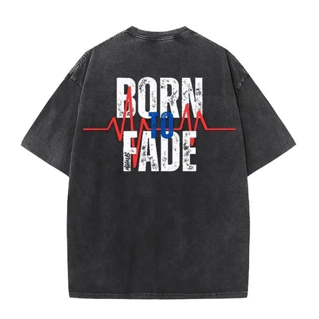 Magnus Oversized T-shirt - Dark Gray Born To Fade - Magnus SupplyMagnus
