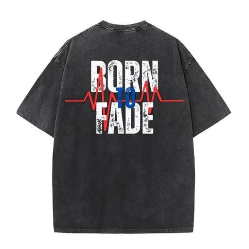 Magnus Oversized T-shirt - Dark Gray Born To Fade - Magnus SupplyMagnus