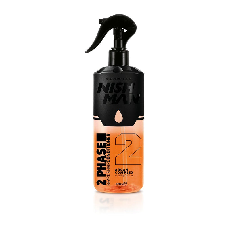 Nishman 2 Phase Conditioner. Leave-in 400ml - Magnus SupplyNishman