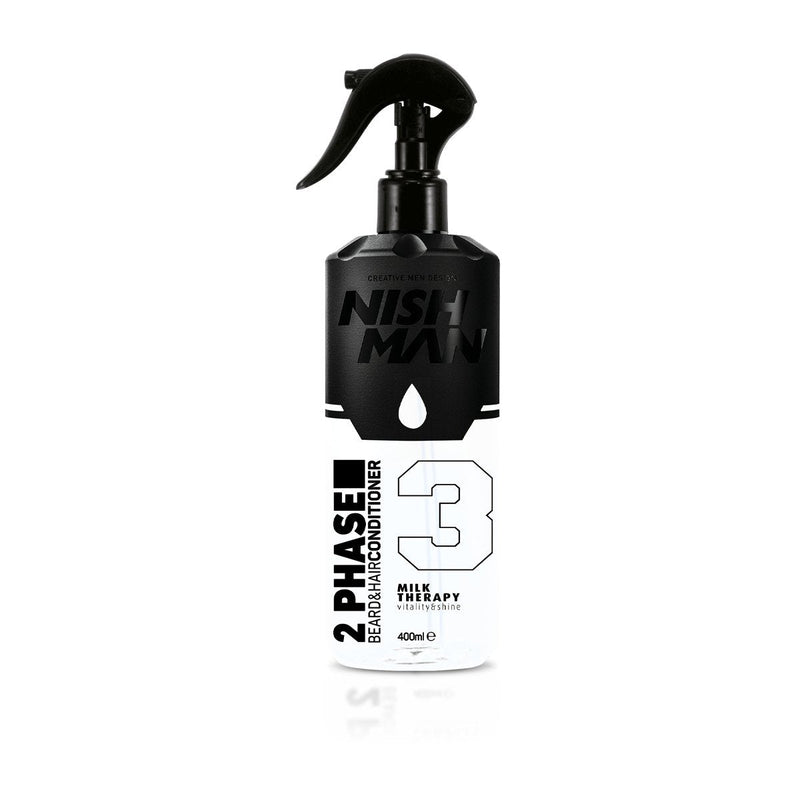 Nishman 2 Phase Conditioner. Leave-in 400ml - Magnus SupplyNishman