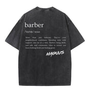 Oversized T-shirt Magnus Barber Meaning - barber supply