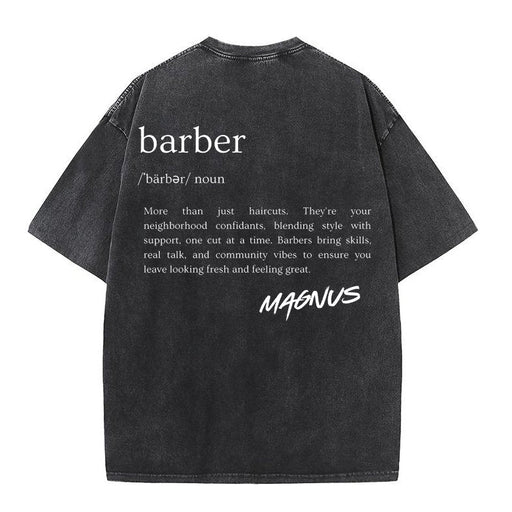 Oversized T-shirt Magnus Barber Meaning - Magnus SupplyMagnus Supply