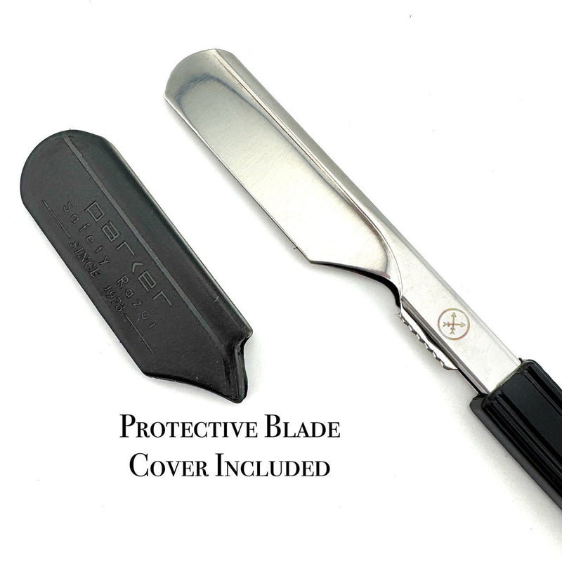 Parker Non Folding Straight Barber Razor - Magnus SupplyParker