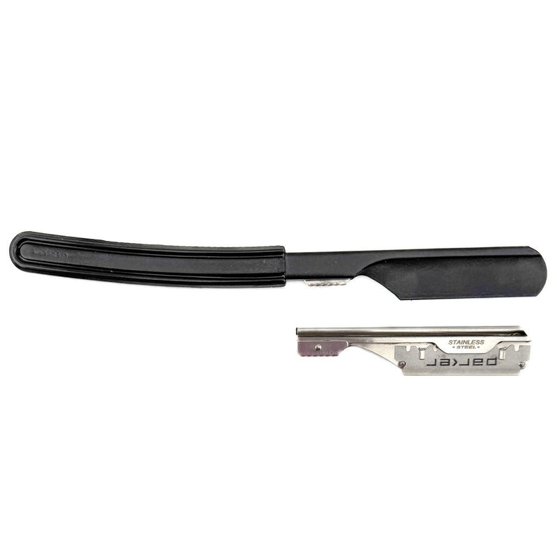 Parker Non Folding Straight Barber Razor - Magnus SupplyParker