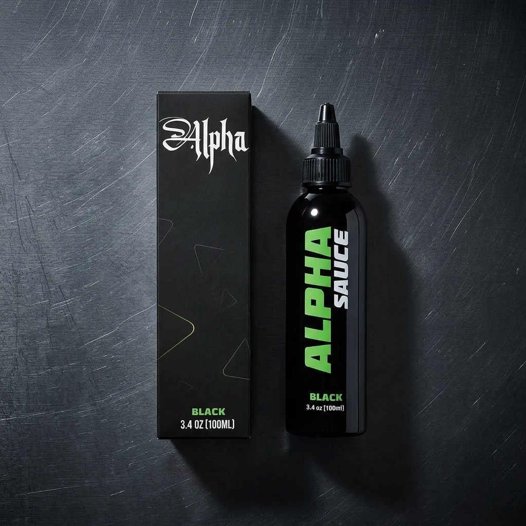 Chuy's Alpha Line: Alpha Sauce Airbrush Enhancement - Black (100ml)